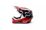 FOX MX V1 LEED HELMET DOT/ECE [FLO RED] - Image 4