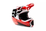 FOX MX V1 LEED HELMET DOT/ECE [FLO RED]
