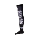 Knee Brace Socks Blk/Wht - Image 2