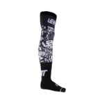 Knee Brace Socks Blk/Wht - Image 4