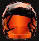 FOX V1 RACE HELMET ORANGE - Image 2