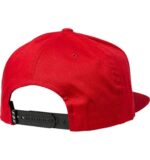 FOX HEADERS SNAPBACK HAT [CHILI] - Image 2