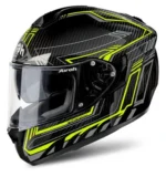 AIROH ST 701 SAFETY FULL CARBON YELLOW