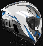 AIROH ST 501 BIONIC BLUE GLOSS - Image 3