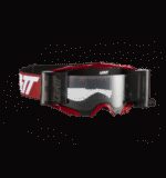 LEATT GOGGLE VELOCITY 6.5 ROLL-OFF RED/WHITE CLEAR 83% - Image 3