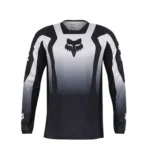 FOX 180 LEAN JERSEY - EXTD SIZES [BLK/WHT]
