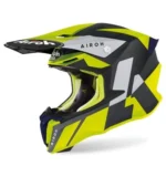 AIROH CASCA TWIST 2.0 LIFT YELLOW/BLUE MATT