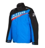 KLIM Kaos Jacket Black - Electric Blue Lemonade