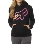 FOX REACTED PULLOVER HOODY BLACK