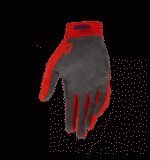 LEATT Glove Moto 1.5 GripR Red - Image 3