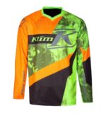 KLIM Revolt Jersey Electrik Gecko - Black - Image 2
