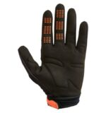 FOX 180 SKEW GLOVES BLK/ORG - Image 2
