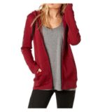 FOX AFFIRMED ZIP FLEECE [DRK RD] - Image 4