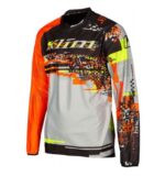 KLIM XC Lite Jersey Digital Chaos Orange - Image 3