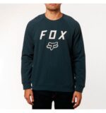 FOX LEGACY CREW FLEECE [NVY/WHT] - Image 3