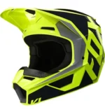 FOX V1 PRIX HELMET, ECE [BLK/YLW]