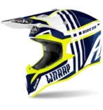 AIROH AIROH WRAAP BROKEN BLUE GLOSS