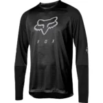 FOX DEFEND LS FOXHEAD JERSEY [BLK]