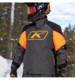 KLIM Insulated Klimate Asphalt-Strike Orange - Image 2