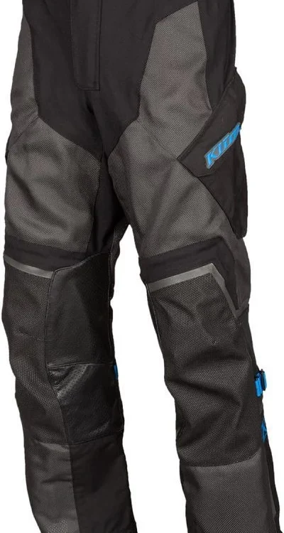 Baja S4 Pant Tall Black - Kinetik Blue
