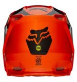 FOX MX-HELMET V1 REVN HELMET ECE FLO ORANGE - Image 3