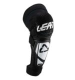 LEATT KNEE & SHIN GUARD 3DF HYBRID EXT WHT/BLACK - Image 2