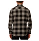 FOX LONGVIEW LTWT FLANNEL [HTR GRAPH] - Image 4