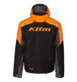 KLIM Rift Jacket Black - Strike Orange - Image 2