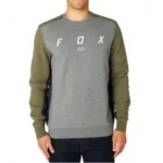 FOX HARKEN CREW FLEECE [FAT GRN]