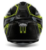 AIROH ST 701 SAFETY FULL CARBON YELLOW - Image 4