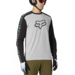 FOX RANGER DR LS JERSEY [STL GRY] - Image 2