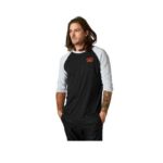 FOX ORIGINAL SPEED 3/4 RAGLAN [BLK] - Image 3