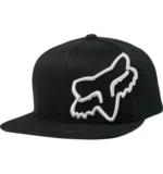 FOX HEADERS SNAPBACK HAT [BLK]
