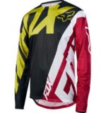 FOX MTB-JERSEY DEMO LS JERSEY BLACK/YELLOW - Image 2