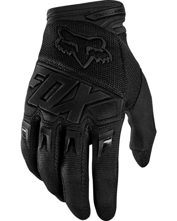 FOX DIRTPAW GLOVE (BLACK) - RACE [BLK/BLK]