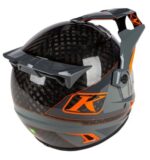 KLIM Krios Pro Helmet Only Loko Striking Gray - Image 2