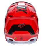 FOX V1 LUX HELMET, ECE [FLO RED] - Image 3