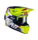 LEATT Helmet  and Goggle Kit Moto 7.5 V22 LIME - Image 4