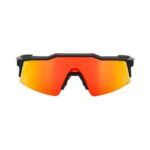 100% SPEEDCRAFT - Soft Tact Black - HiPER Red Multilayer Mirror Lens - Image 2
