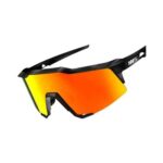 100% SPEEDCRAFT - Soft Tact Black - HiPER Red Multilayer Mirror Lens - Image 3