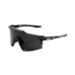 100% SPEEDCRAFT - Soft Tact Black - Smoke Lens