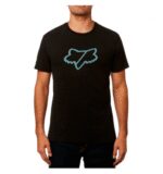 FOX SLASH SS AIRLINE TEE [BLK] - Image 3