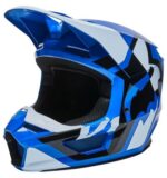 FOX V1 LUX HELMET, ECE [BLU] - Image 2