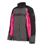 KLIM Strata Jacket Asphalt - Knockout Pink