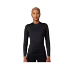 FOX W TECBASE FIRE LS SHIRT [BLK]