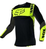 FOX FLEXAIR MACH ONE JERSEY [BLK/YLW] - Image 4