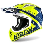 AIROH CASCA AVIATOR ACE AMAZE BLUE GLOSS