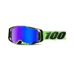 100% OCHELARI 100% ARMEGA GOGGLE URUMA HiPER BLUE LENS