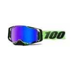 100% OCHELARI 100% ARMEGA GOGGLE URUMA HiPER BLUE LENS - Image 2