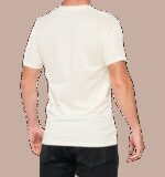 LEATT ESSENTIAL T-Shirt Chalk/Orange - Image 2